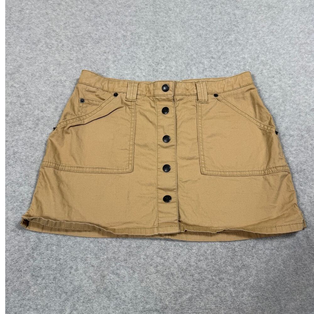 Abercrombie & Fitch Womens Size XS Button Front Mini Skirt